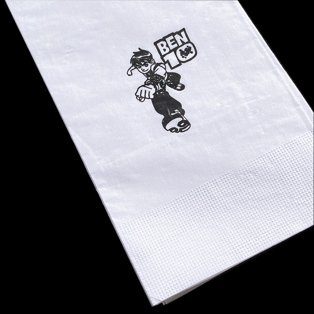 Kit Guardanapos Folha Dupla 40x40 para jantar e convidados - 500und