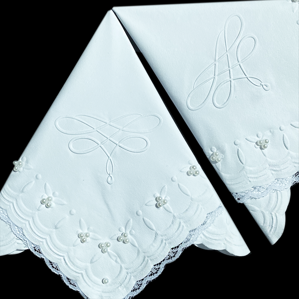 Guardanapo de Papel Pérola e renda - Trevo