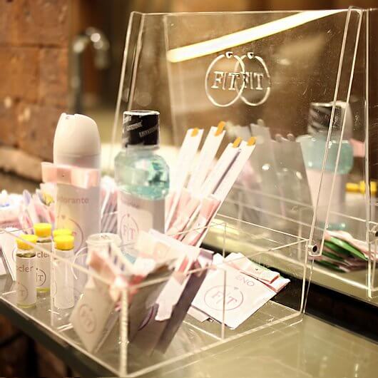 Caixa Acrílico para Lavabo Personalizado a Laser