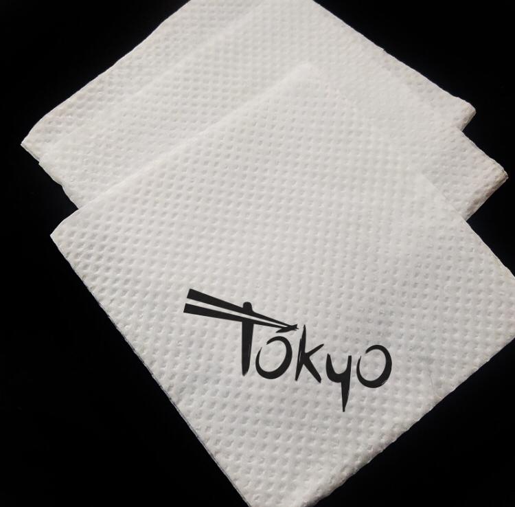 kit Empresarial - Guardanapo Folha  Simples 23x23 cm