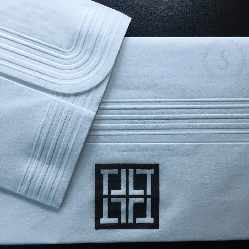 Toalha Clássica para Lavabo 28x25