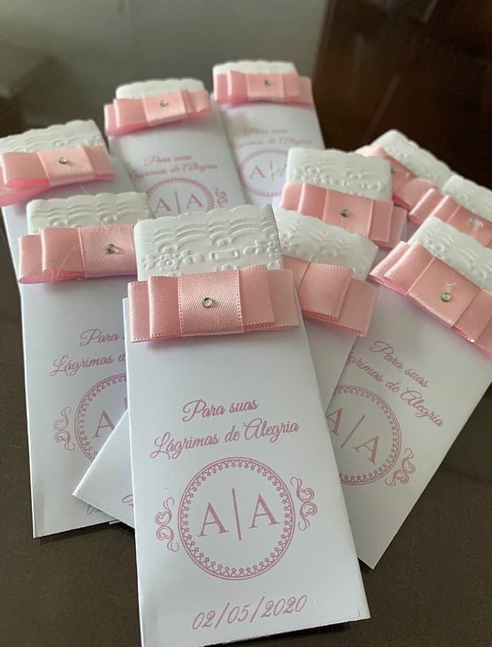 Lenços Lágrimas de Alegria - ASPEN - Modelo Chanel Deluxe