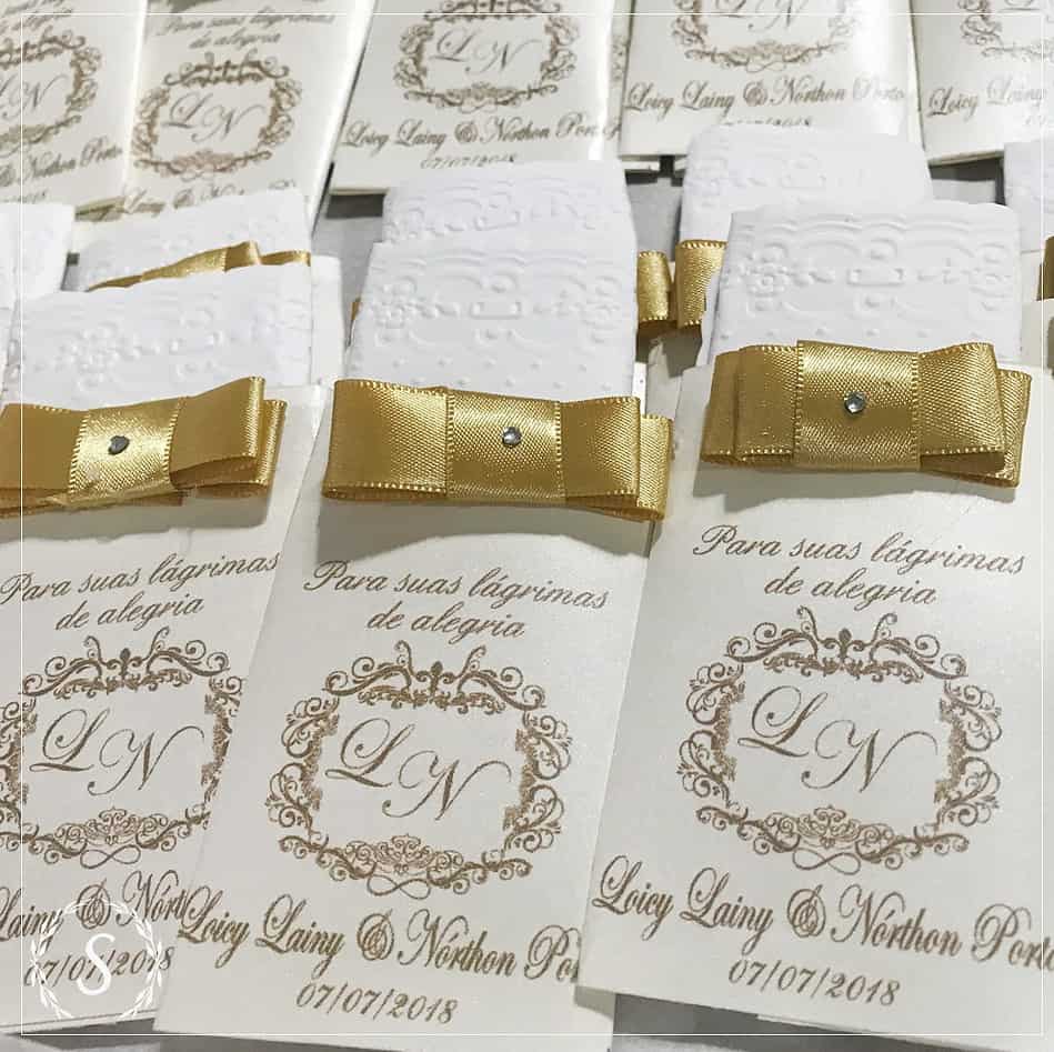 Lenços Lágrimas de Alegria - ASPEN - Modelo Chanel Deluxe