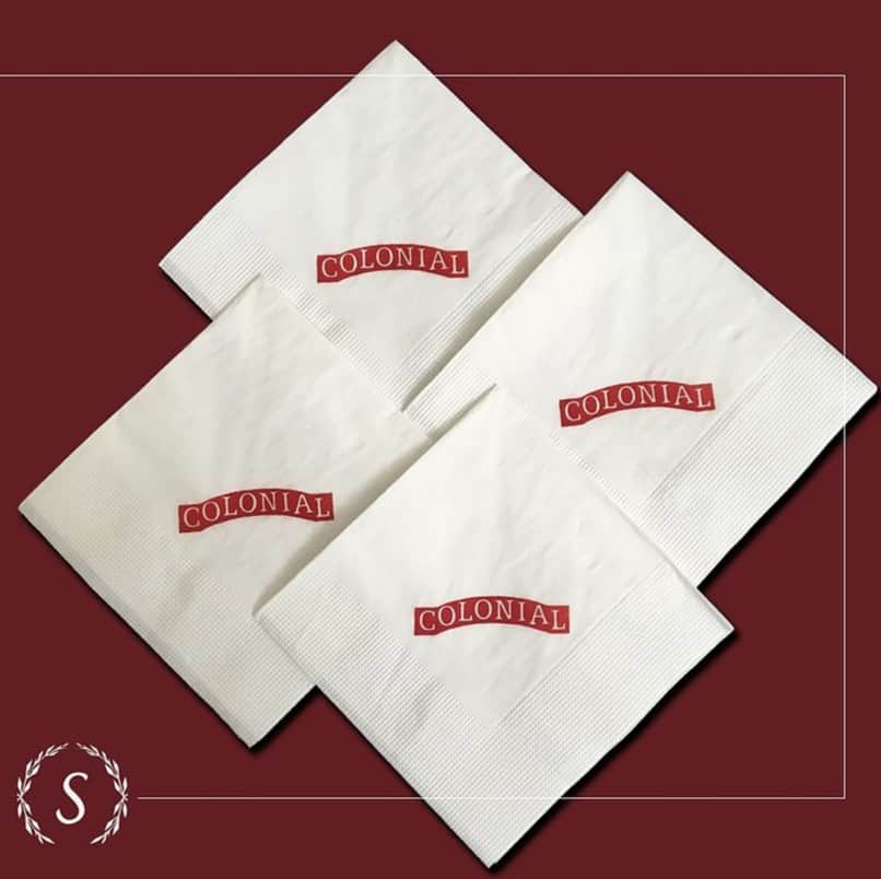 Guardanapos para o seu negócio - Folha Dupla 23x23