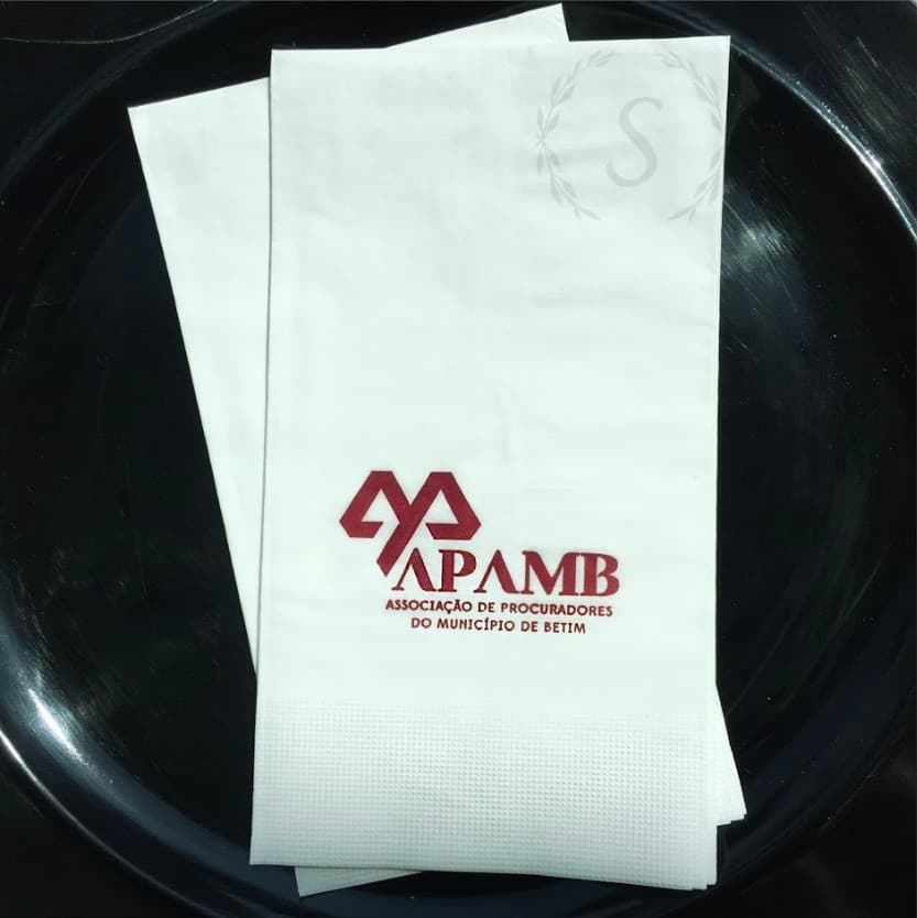 kit Empresarial - Guardanapo Folha Dupla 40x40