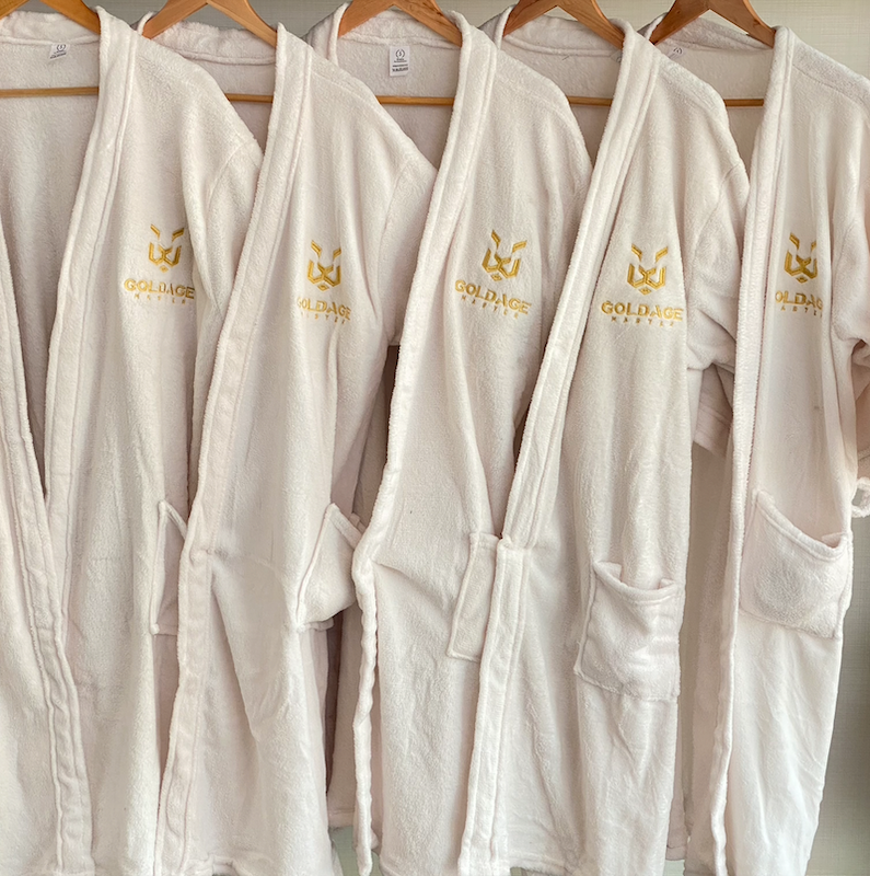 Roupão Microfibra Personalizado com Brasão