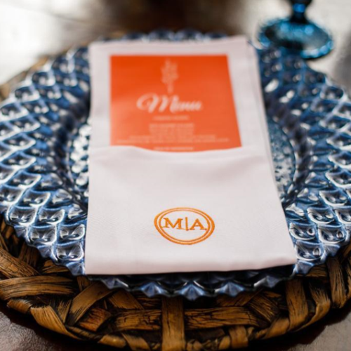 KIT Guardanapo de Tecido Oxford 40x40cm - Personalizados