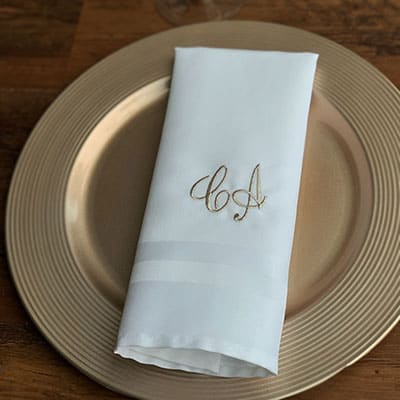 Guardanapo Tecido de Algodão 50x50cm - Personalizado