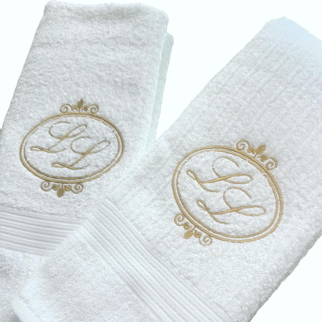 Toalha de Rosto 100% Algodão Fio Penteado -  Personalizada Buddemayer