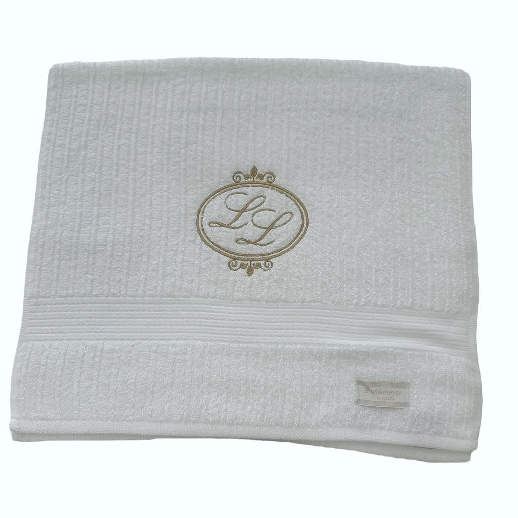 Toalha de Rosto 100% Algodão Fio Penteado -  Personalizada Buddemayer