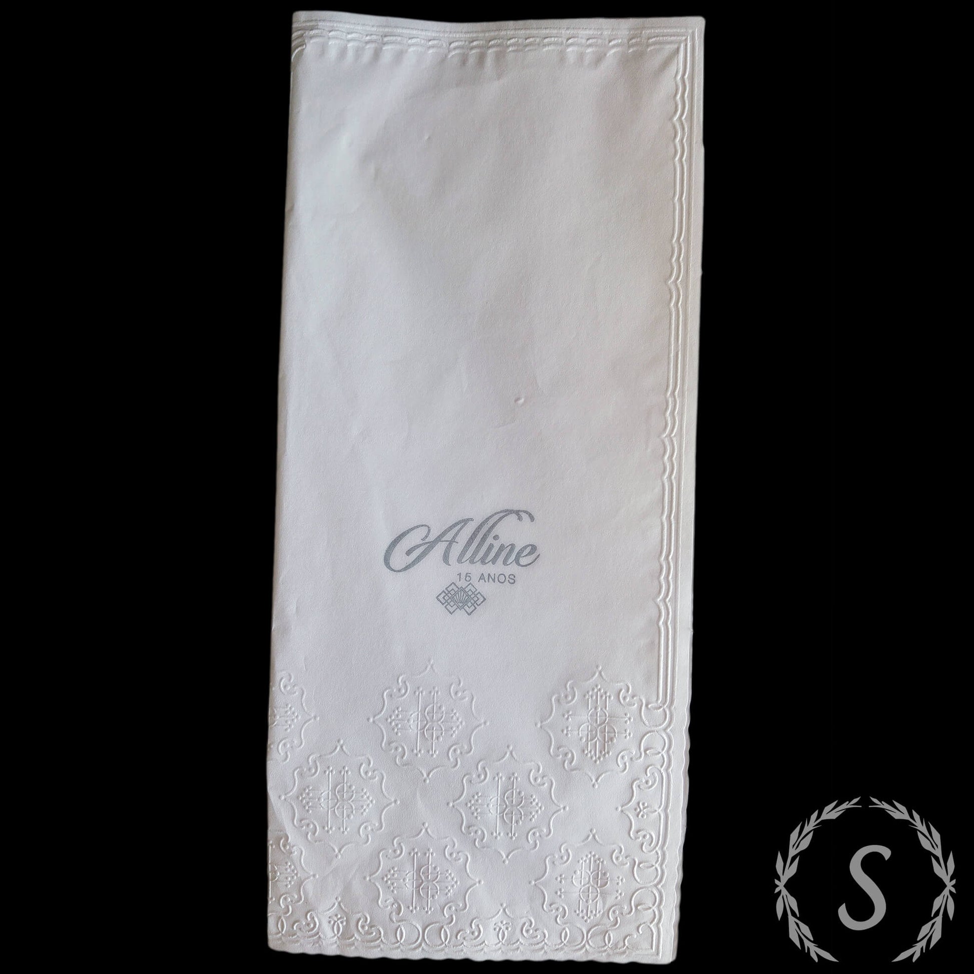 Toalha para Lavabo Modelo Trevo  33,5X29 CM