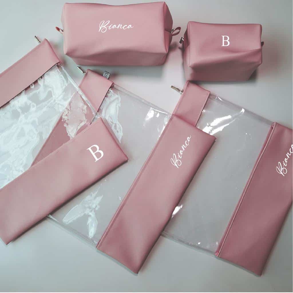 Kit Malinhas + Necessaires Personalizadas