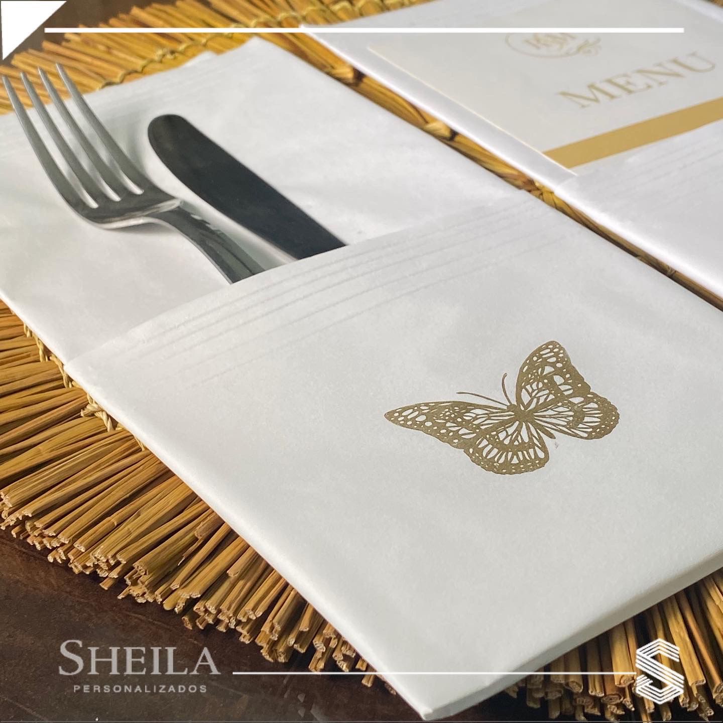 Guardanapo Porta Menu