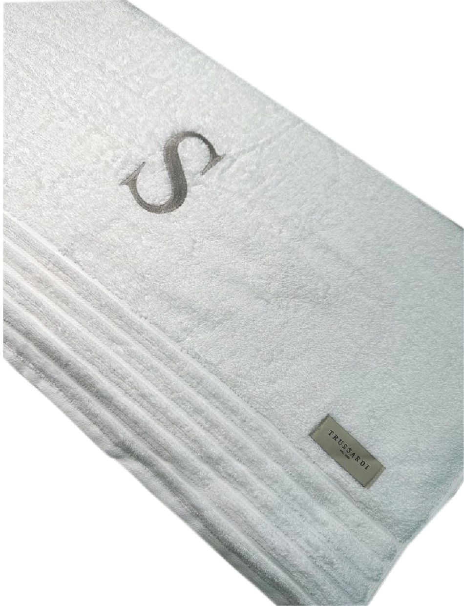 Toalha -  Rosto - Trussardi - Imperiale branca -  Personalizada