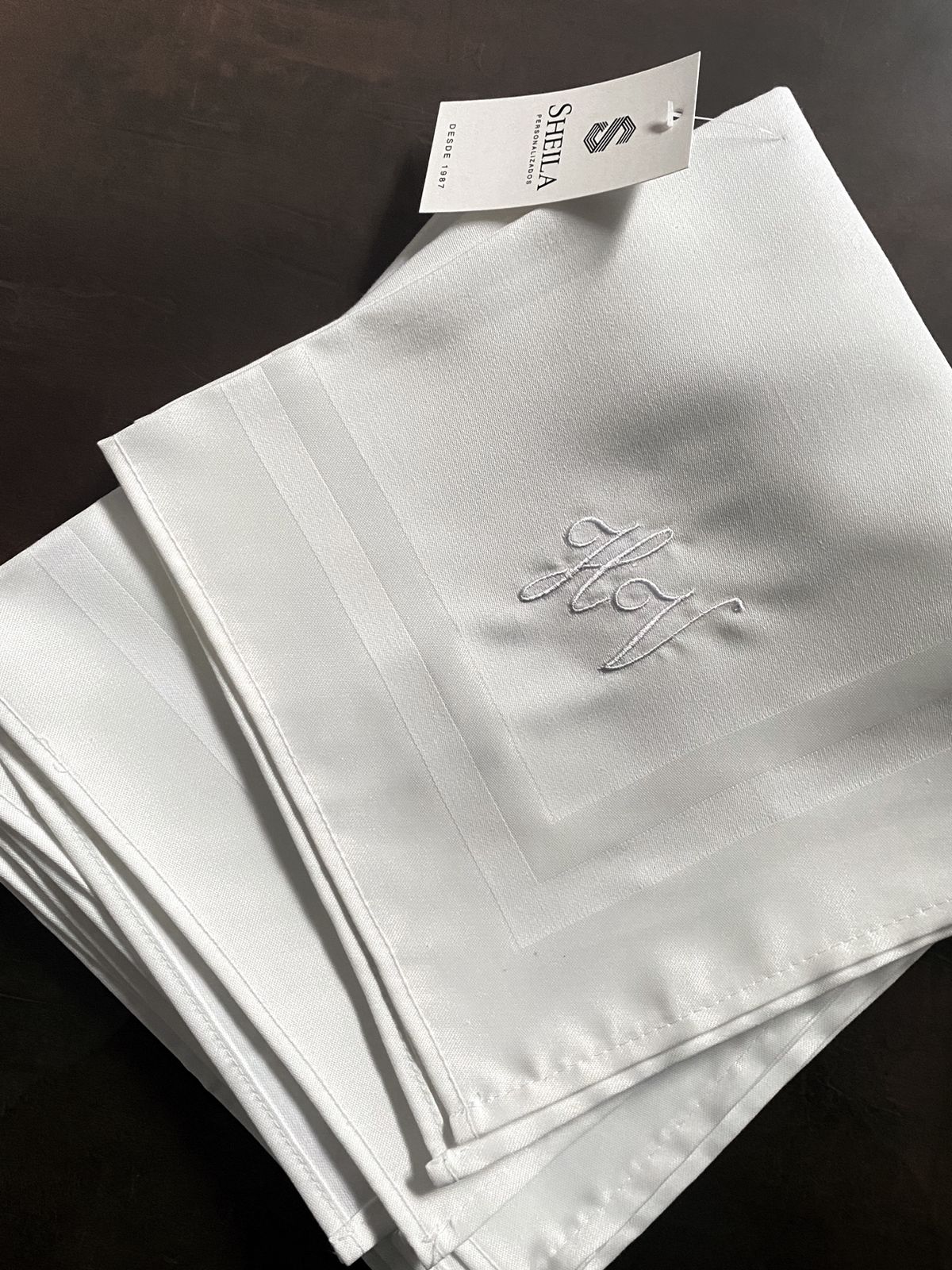 Guardanapo Tecido de Algodão 50x50cm - Personalizado