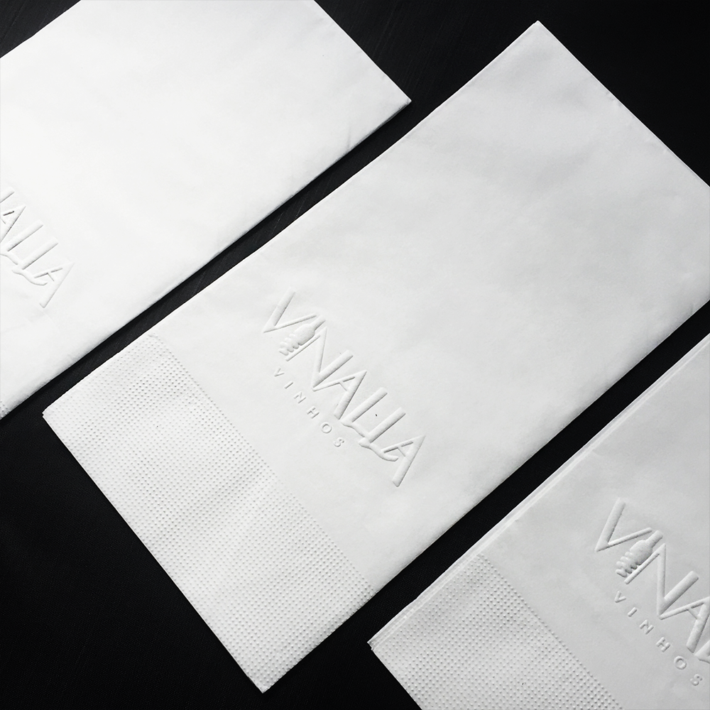 kit Empresarial - Guardanapo Folha Dupla 40x40