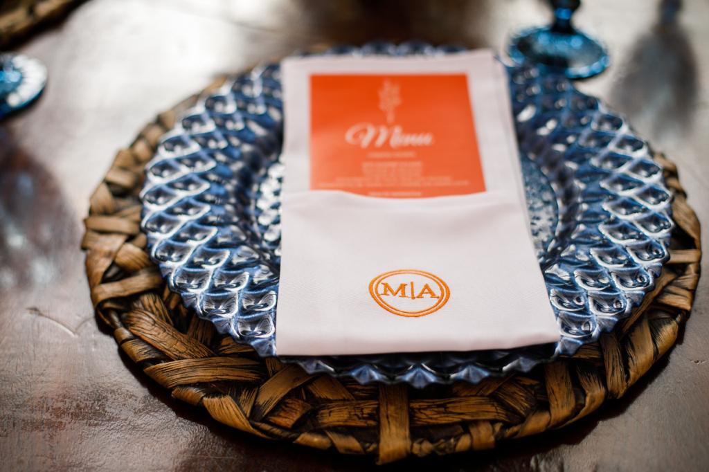 KIT Guardanapo de Tecido Oxford 40x40cm - Personalizados