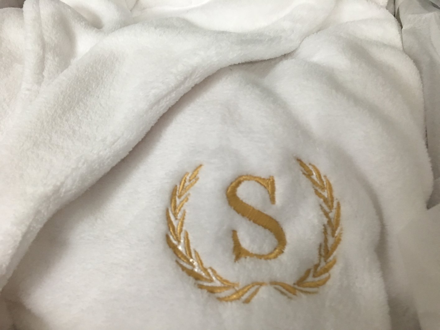 Roupão Microfibra Personalizado com Brasão