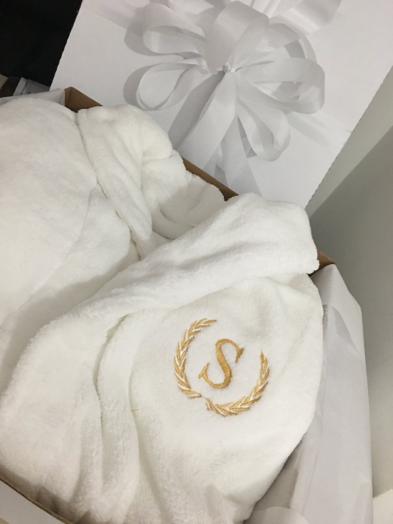 Roupão Microfibra Personalizado com Brasão
