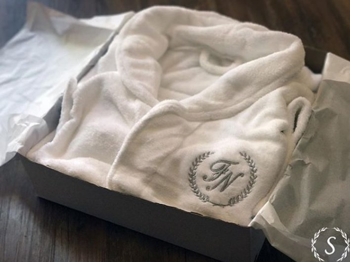 Roupão Microfibra Personalizado com Brasão