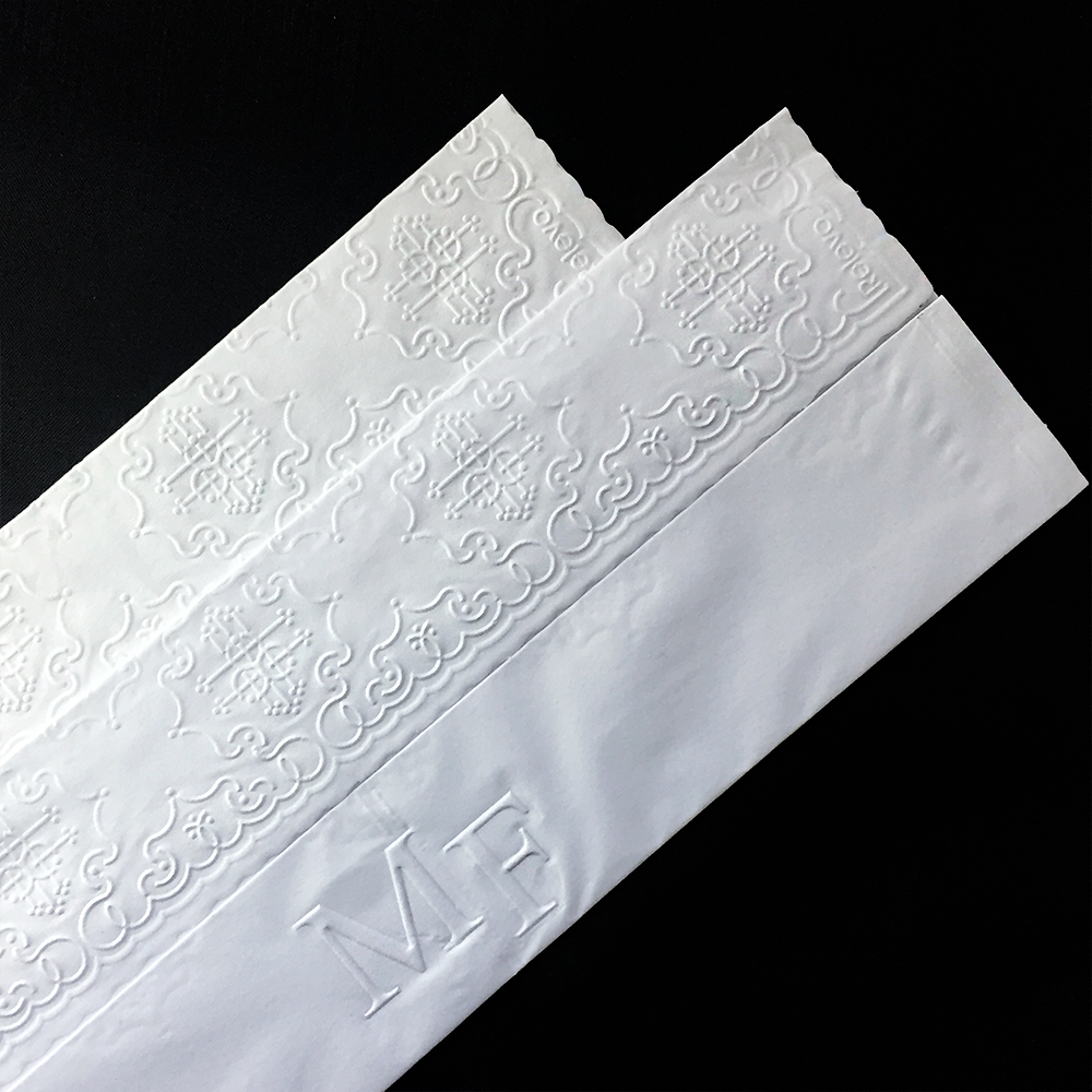 200 Toalhas Lavabo Trevo PERSONALIZADAS