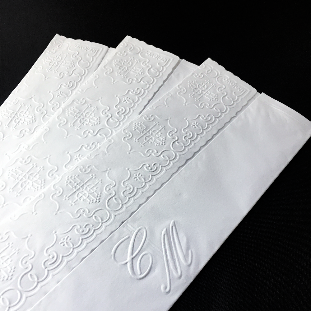 200 Toalhas Lavabo Trevo PERSONALIZADAS