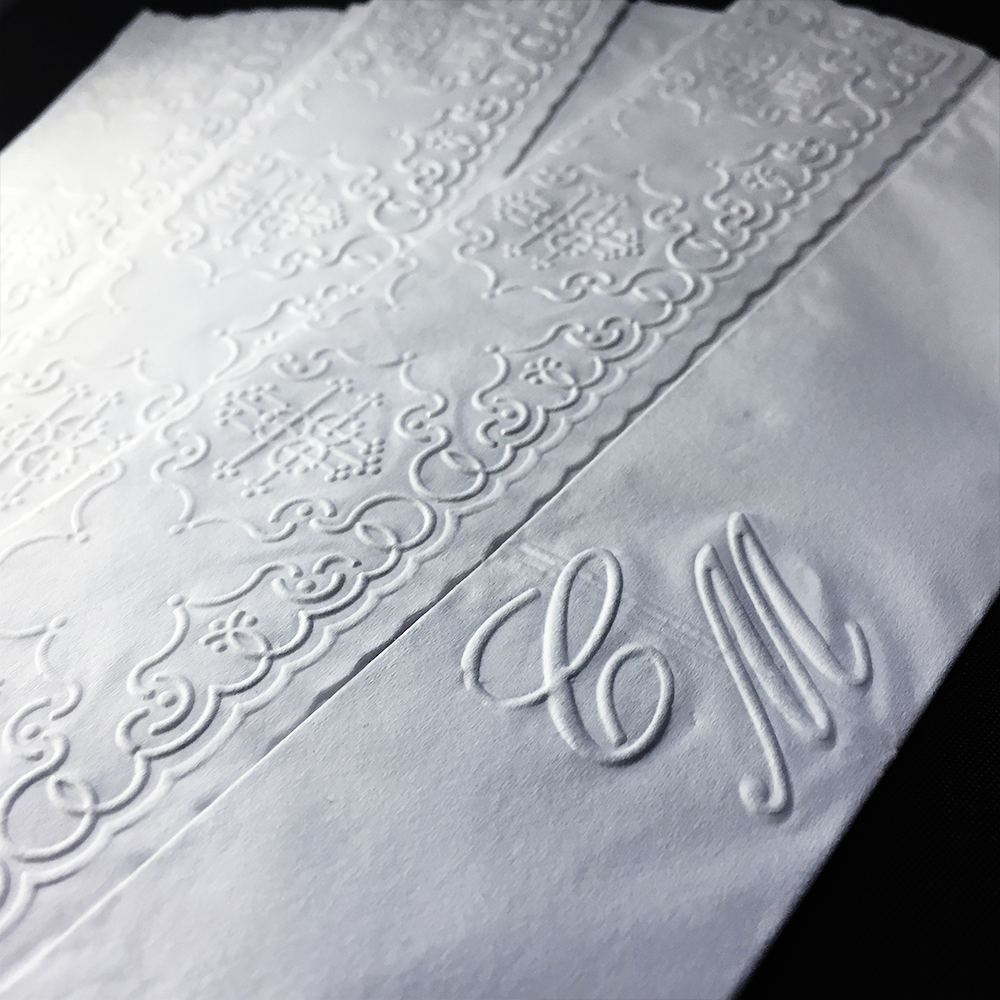 200 Toalhas Lavabo Trevo PERSONALIZADAS