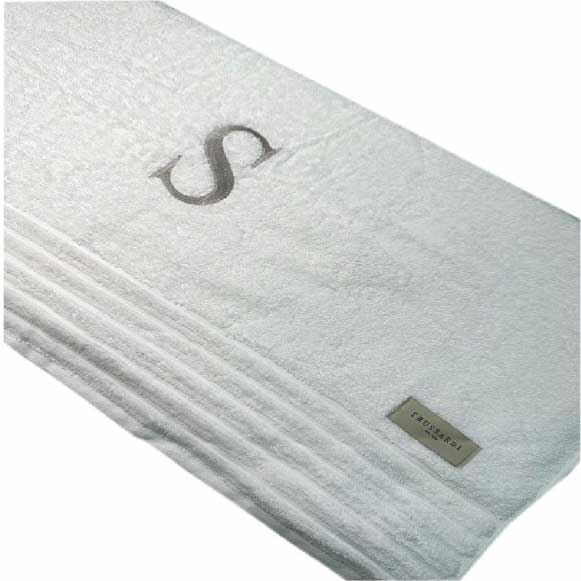 Toalha de banho - Trussardi - Imperiale branca -  Personalizada